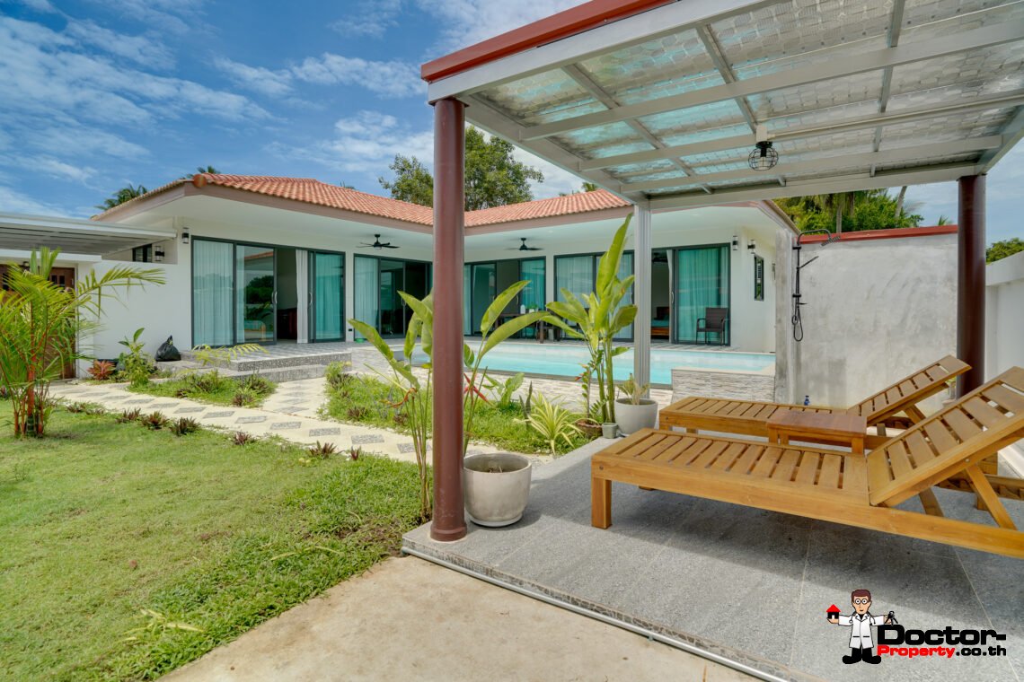 3 Bedroom Pool Villa in Lipa Noi, Koh Samui – For Sale